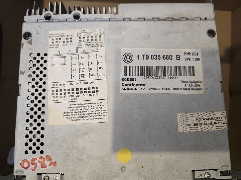 Navigatie originala RNS510 VW