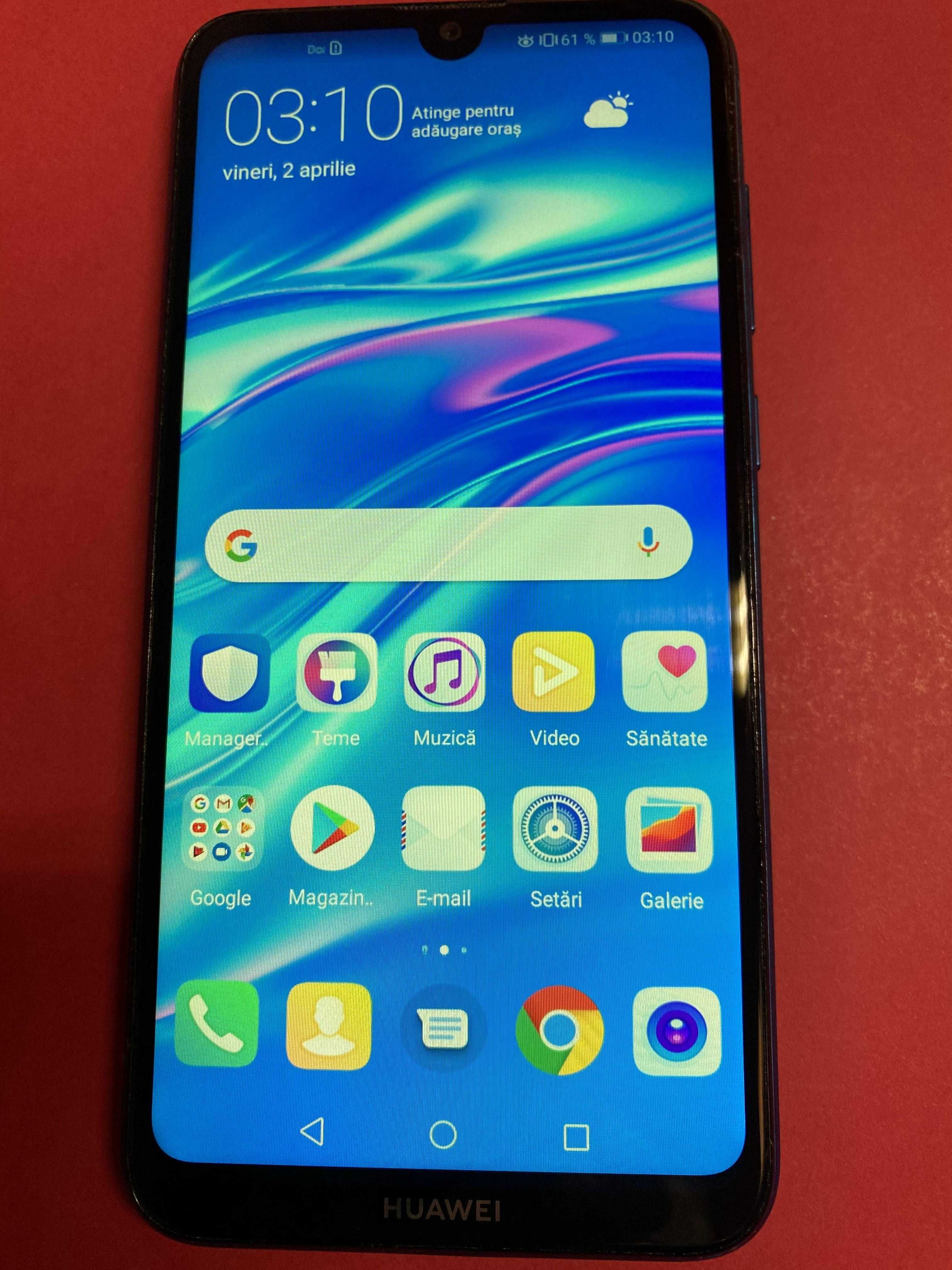 Samsung A03s  si Huawei Y7 impecabil
