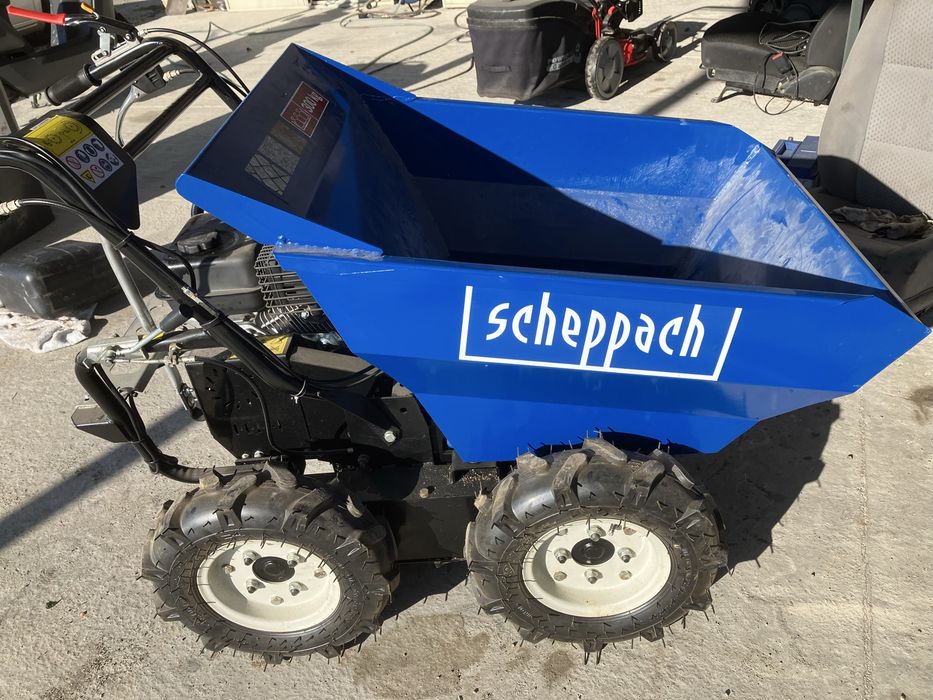 Minidumper roaba motorizata scheppach dp300
