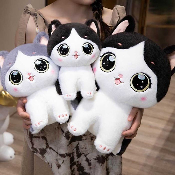 Плюшено Коте, Плюшена играчка Коте, Плюшена котка, 25см