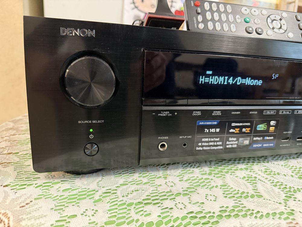 Denon AVR-X1600H Като нов