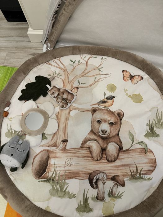 Salteluta interactiva cu arcade BabySteps, HappyBear
