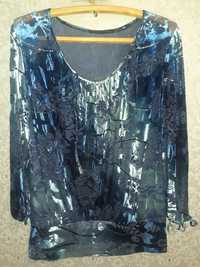 Блузка панбархат,52 размер