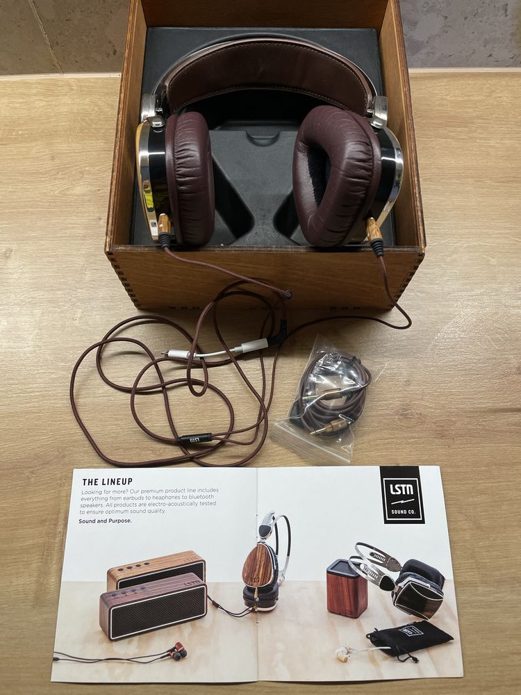 Слушалки LSTN wood