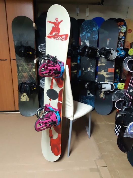 Placa snowboard 148 cm Flow cu legaturi nu Burton Nitro Salomon