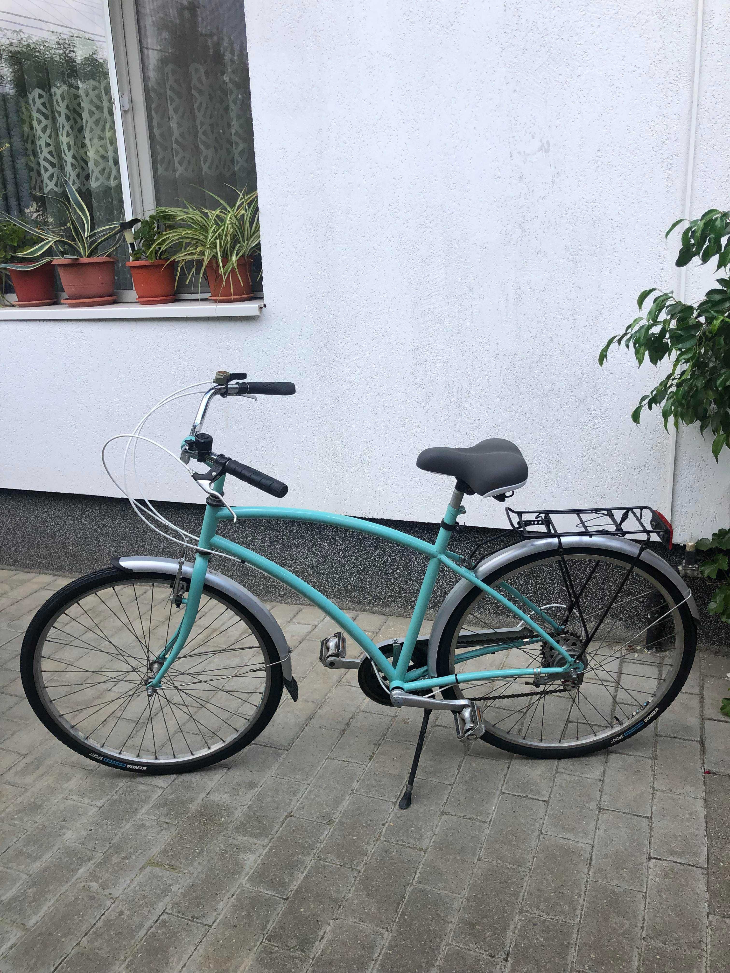 Bicicletă turquoise / city bike