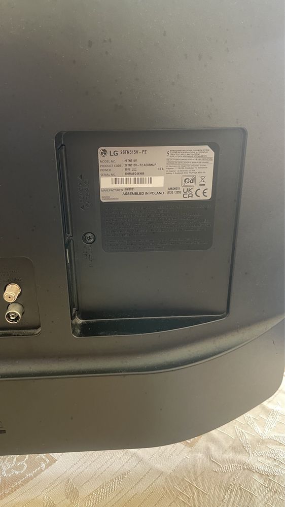 Телевизор на части LG 28 произведен 09.2021