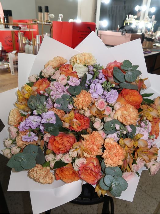 Букет цветов свежий