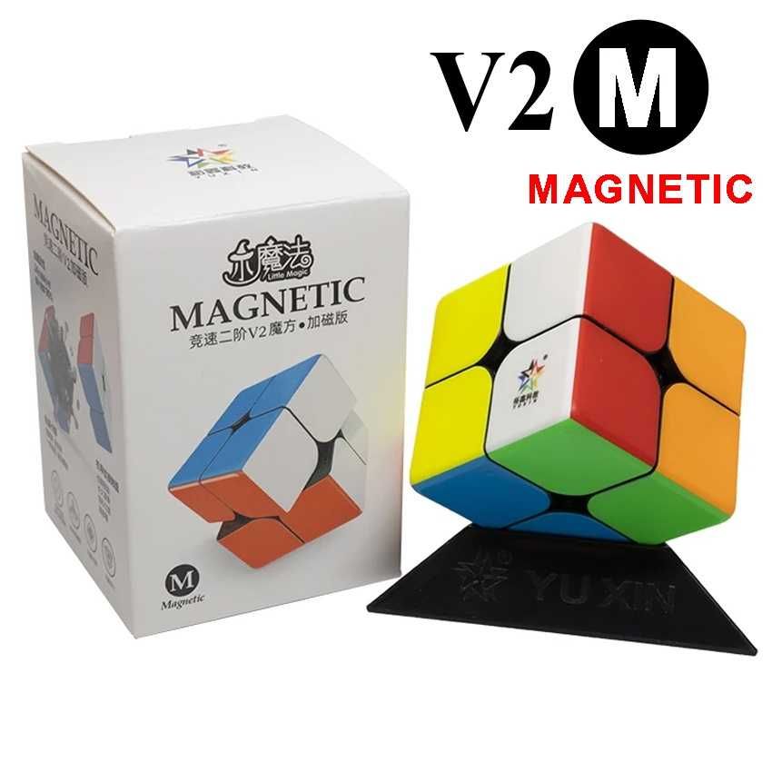 Cub Rubik 2x2 Magnetic | Yuxin Little Magic v2m Nou Stickerless!