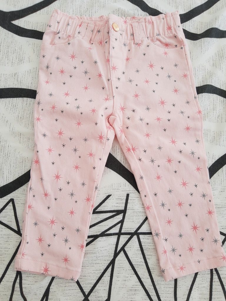 Pantaloni fata fetiță bebeluș 86 cm