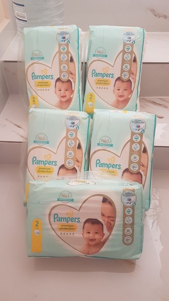 Pampers premium protection