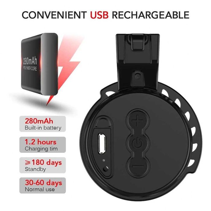 Sonerie electronica, claxon bicicleta, trotineta electrica, cu USB