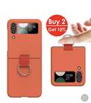 Samsung Z FLIP 3 4 5 6 - Husa Ring Case Ultra Slim Plastic