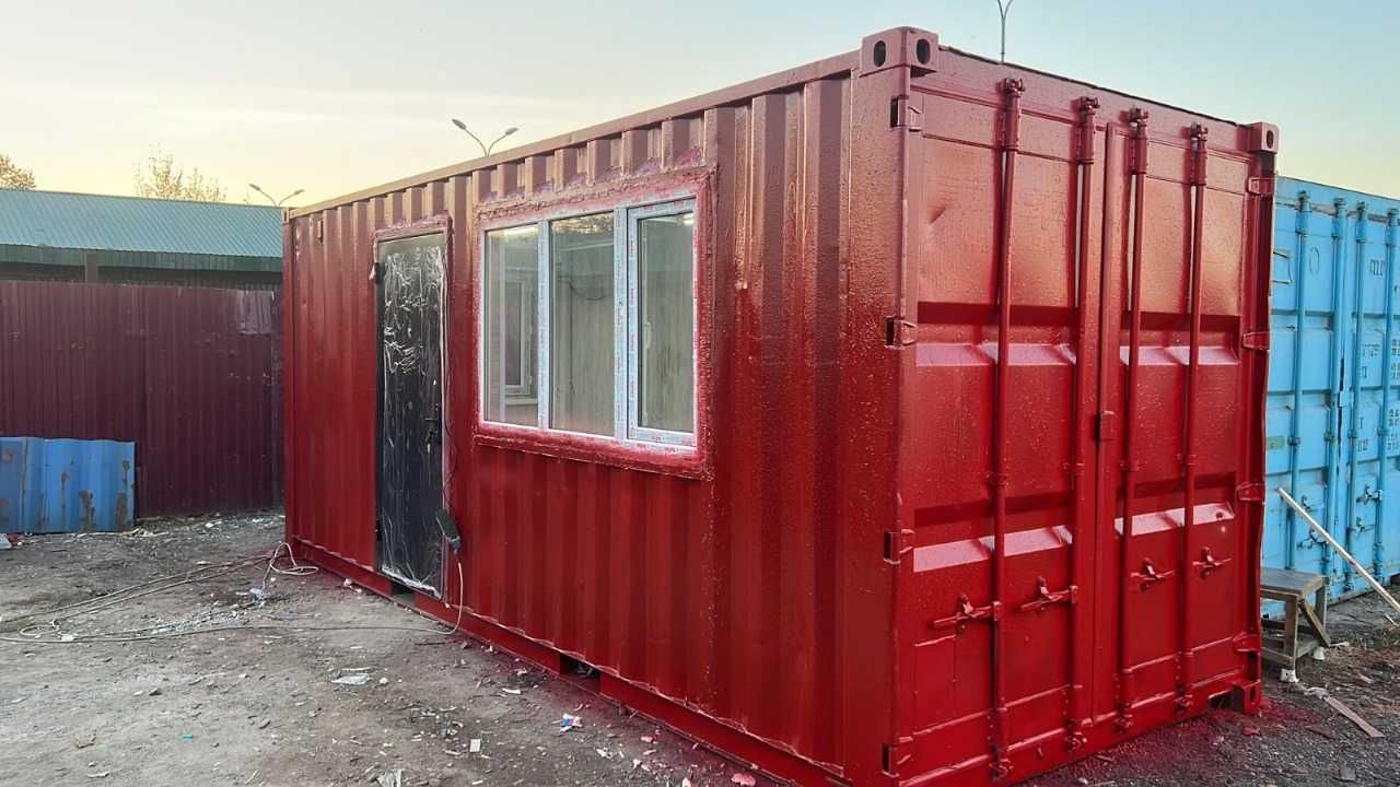 Контейнер в Алматы утепленный и пустой 20 .40.45 тонн
