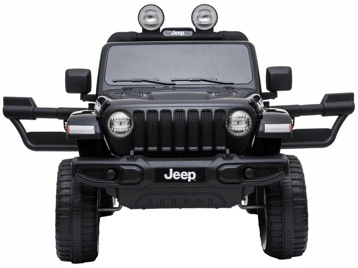 Masinuta electrica copii 2-8 ani Jeep Rubicon 180W 4x4, R.Moi Negru