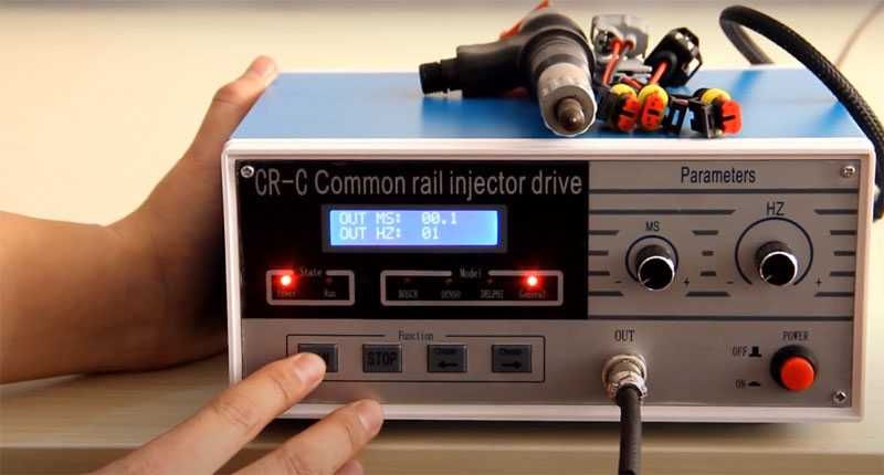 Нов електронен тестер/симулатор/ дюзи система комън рейл (common rail)