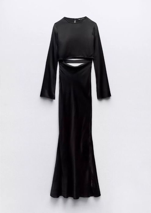 Сатенена рокля Zara S чисто нова с етикет /Зара