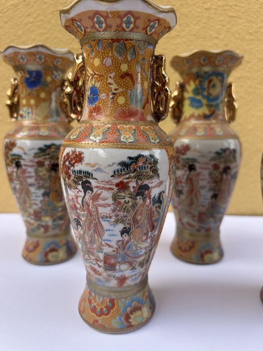 Set vaze pictate manual satsuma