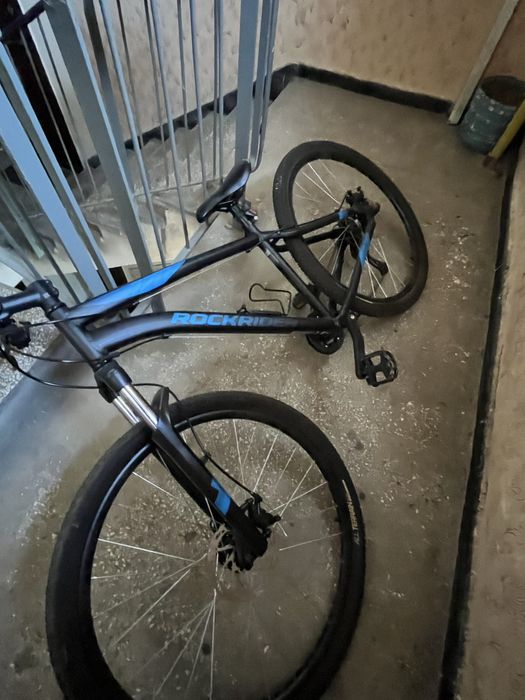 Rockrider st120 albastru-negru