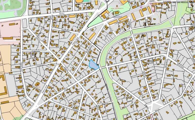 Парцел 1786м2, регулация, 90000 евро, Център Шабла