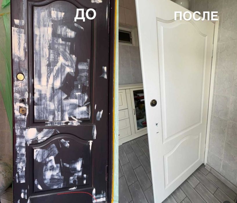 Обновление дверей без замены — профессиональная реставрация в  Алматы