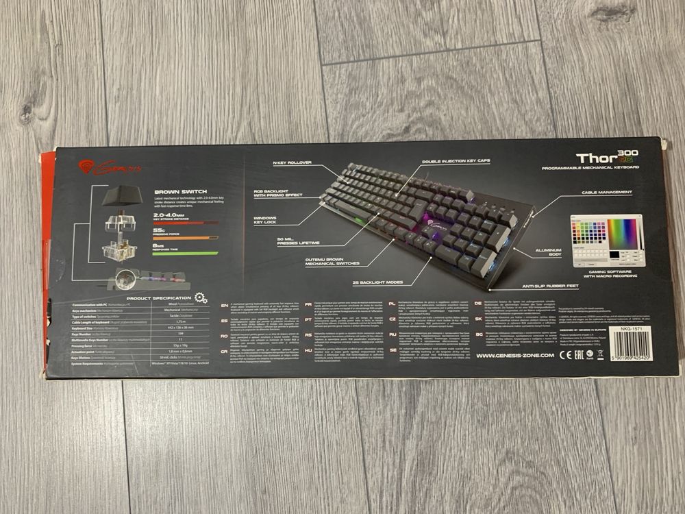 Vând Tastatură mecanica Thor 300RGB