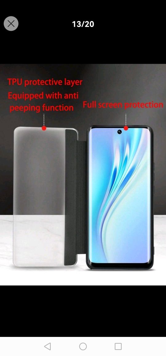 Husa, sticla pentru protecție ecran și set protecție CAMERE Samsung S2