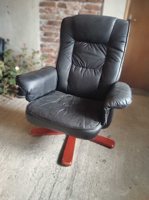 Офис стол - кожен