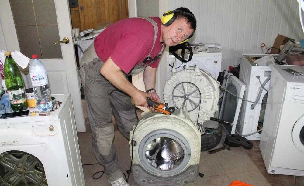 Быстрая диагностика и ремонт стиралок на дому