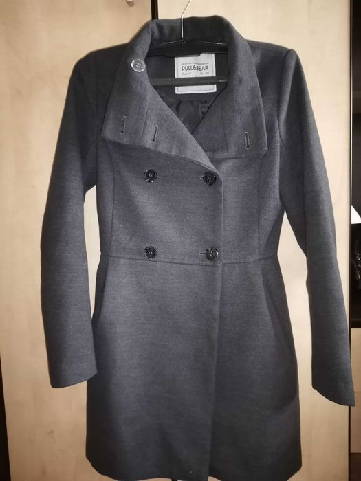 Palton damă cambrat PULL&BEAR