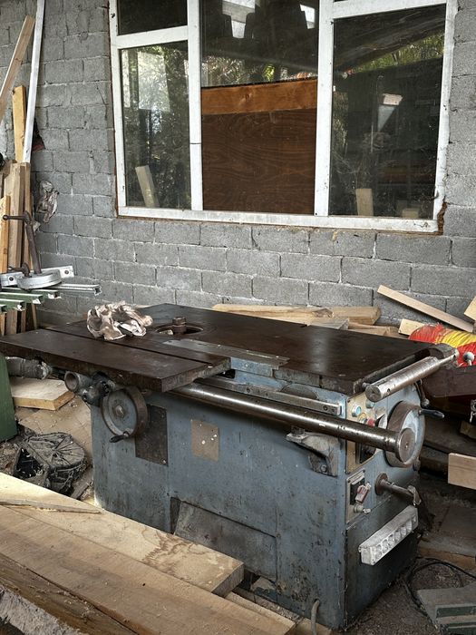 Mașină combinată de tâmplărie – circular + freză (380V)