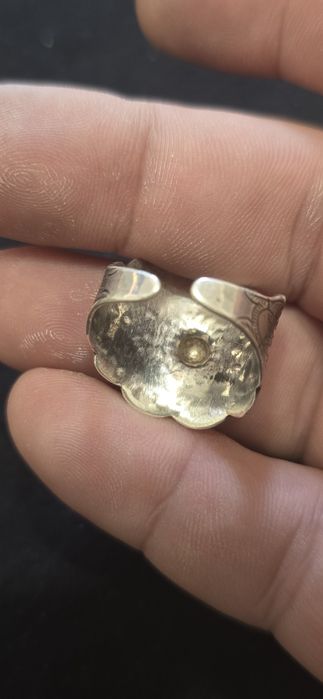 Inel argint reglabil