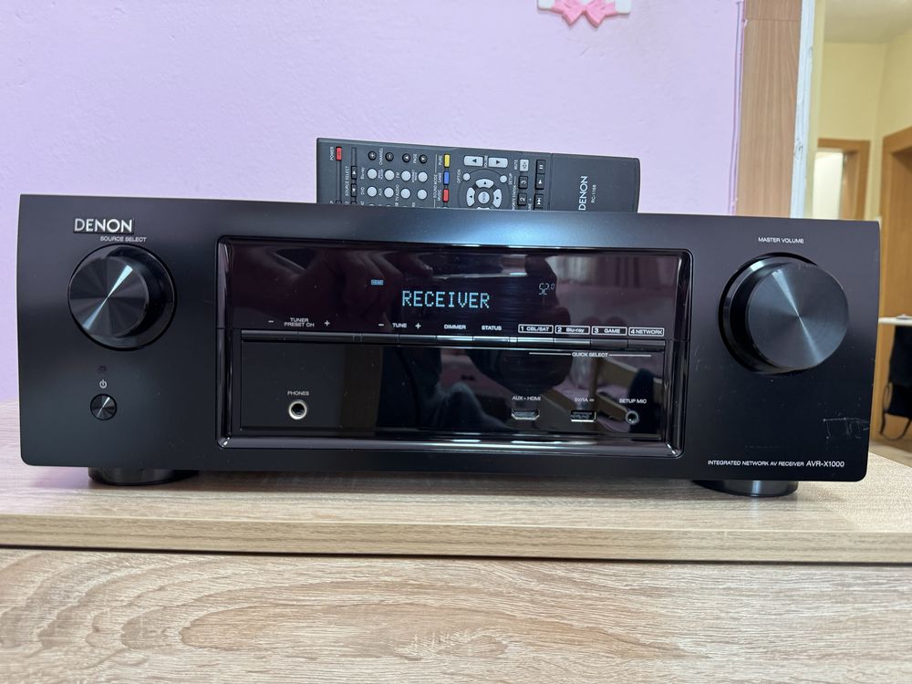 Denon AVR-X1000 ресивър 5.1