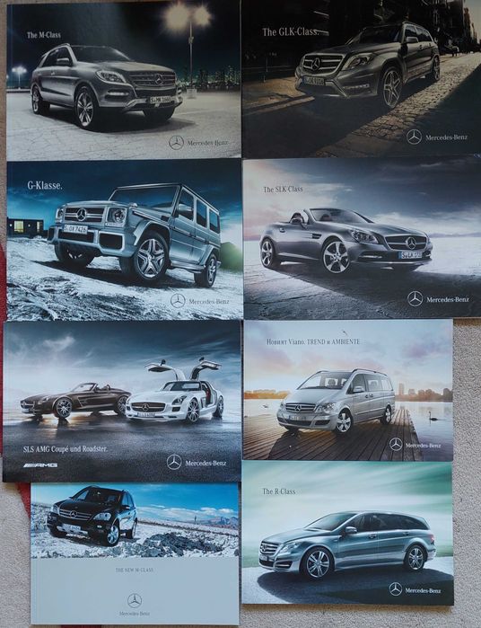Рекламни Каталози и брошури на Mercedes-Benz