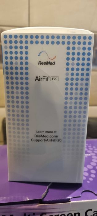 Masca Apnee FullFace RESMED AirFit F20 QUIET SILENT Marime M, Sigilata