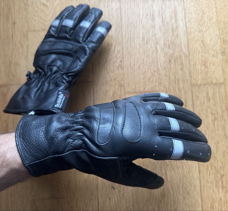 Manusi moto piele naturala M 8 touring atv impermeabile 3M