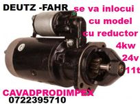 Electromotor 4kw ptr echipare utilaje cu motoare DEUTZ -FAHR la 24v