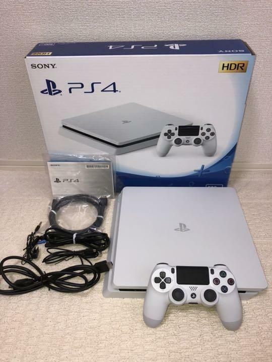 Ps4 Slim состояние как новый белый свет
