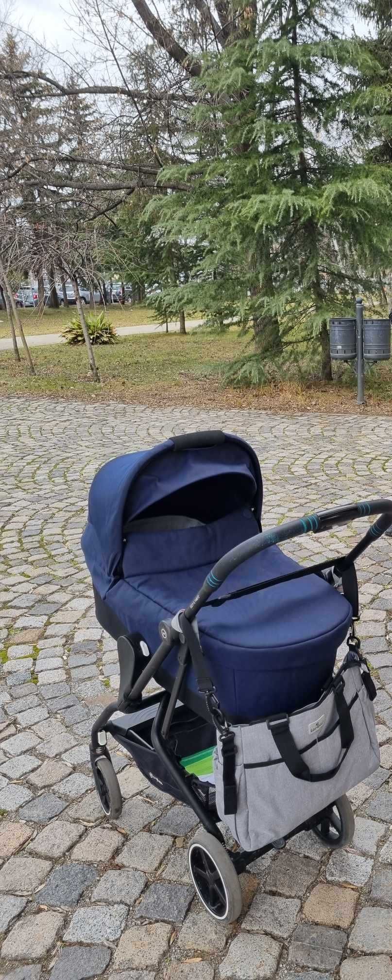 Кош за новородено Cybex Cot S Navy blue
