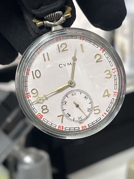 CYMA военен джобен часовник от Втората световна война