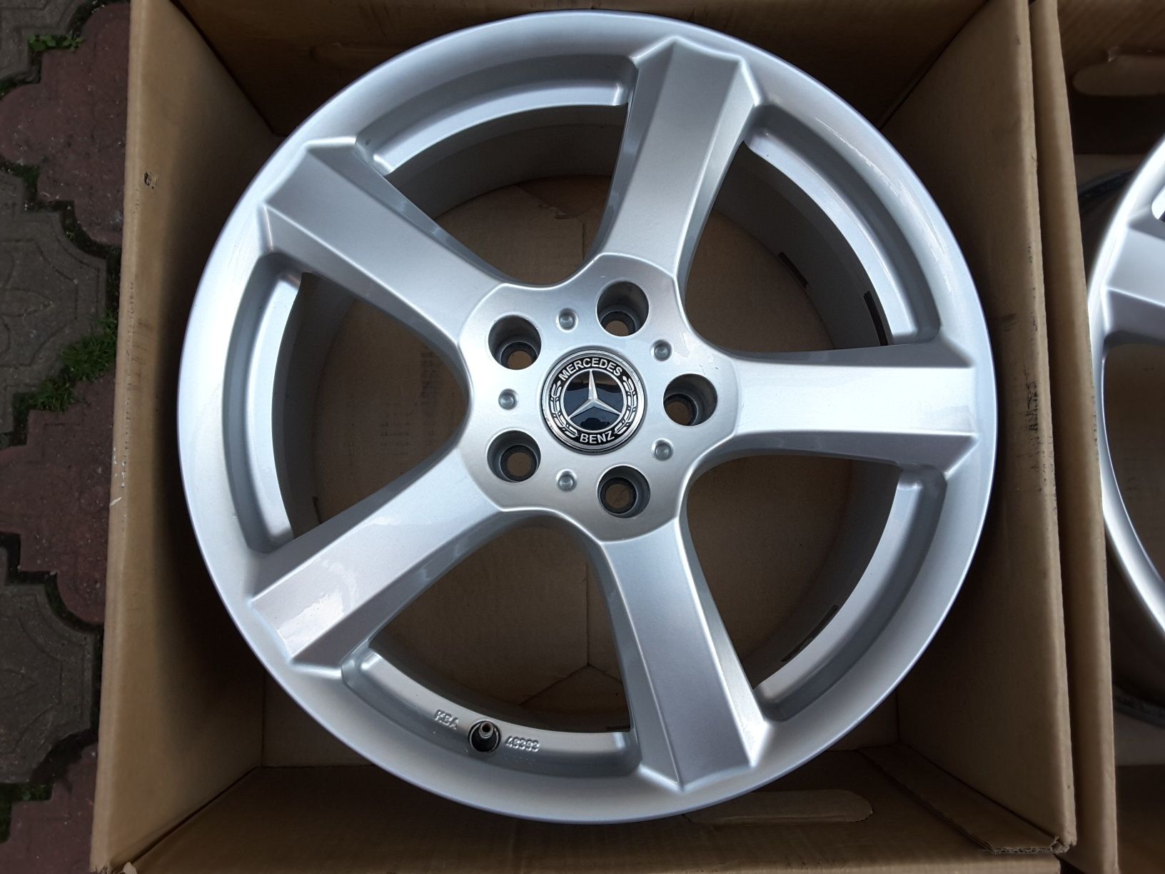 jante aliaj 17; 5x112; Mercedes C, V class, w204,w205, Vito w447, GLK
