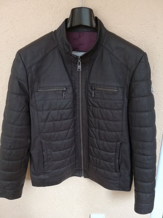 Geaca piele bărbati Moncler M