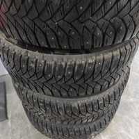 Продам Шипованные Triangle 215/55 R17 98 T на новых дисках SKAD