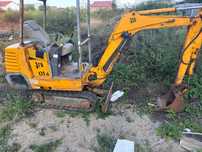 Lucrari de excavatie, sapatura cu excavator 1.6T