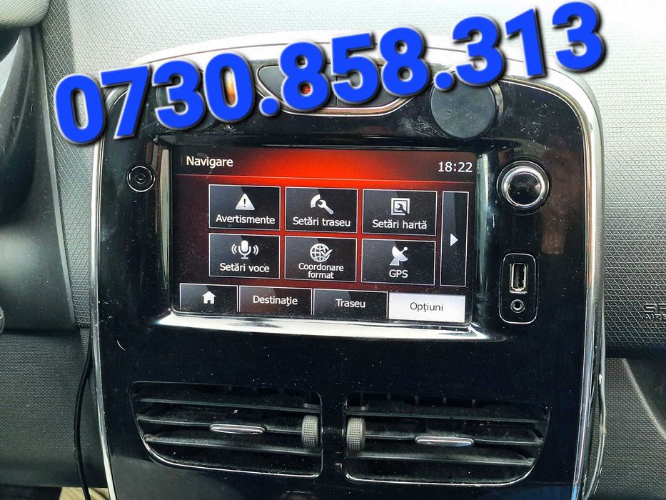 Renault Clio 4 camera video reverse marsarier Renault Captur Media Nav