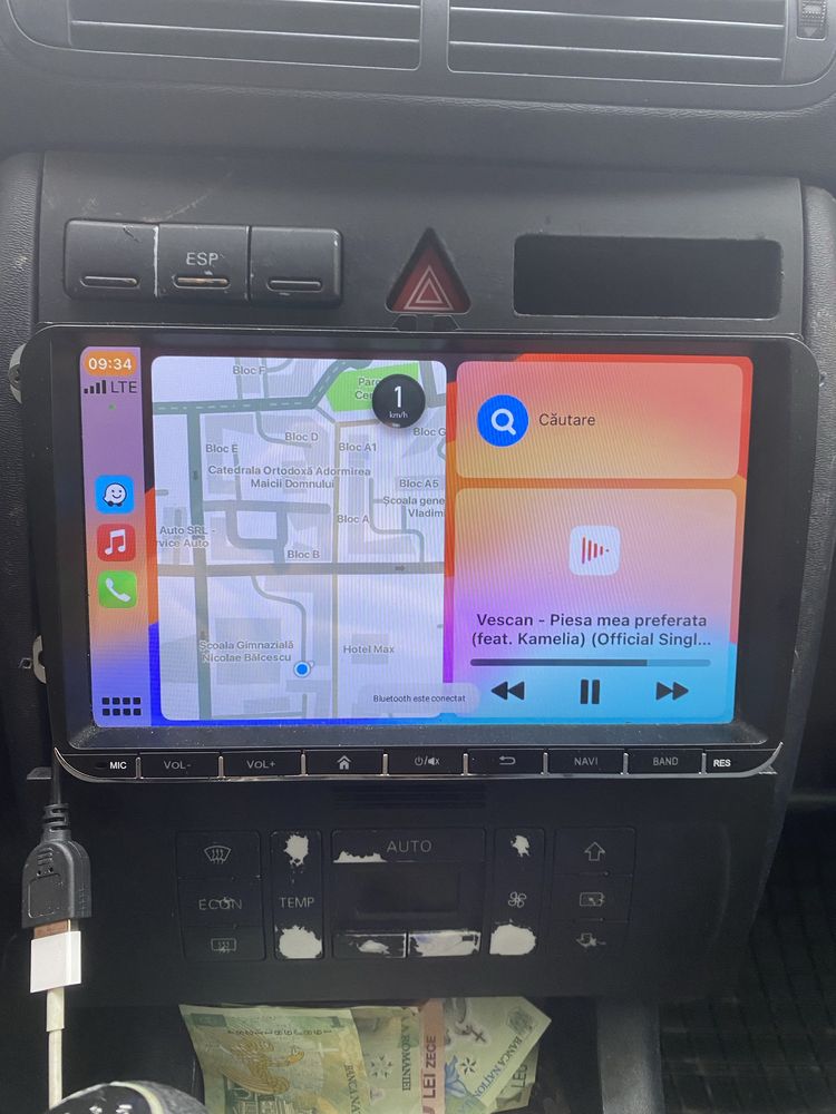 Navigatie cu android car play si android auto