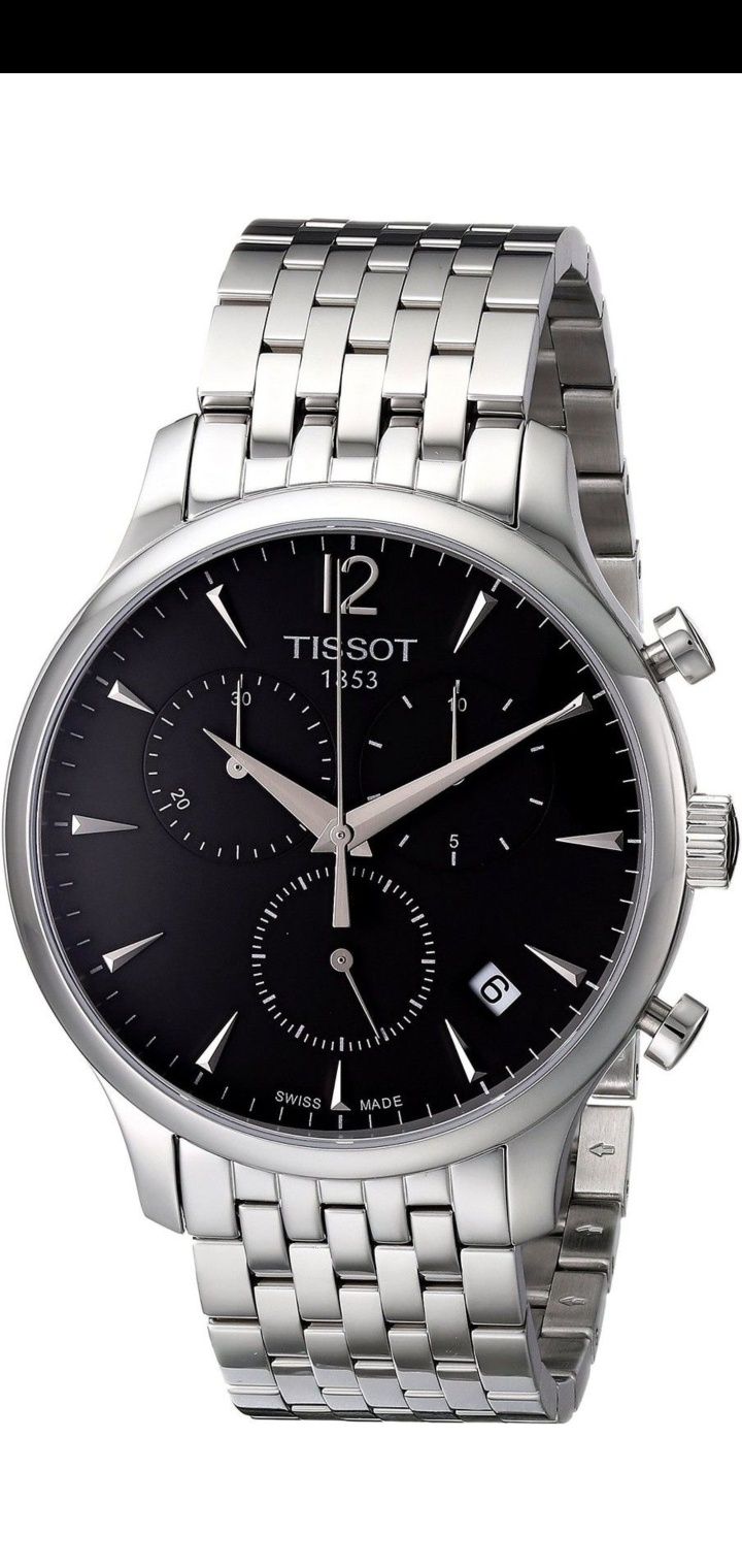 Ceas Tissot Tradition T-Classic Black Chronograph