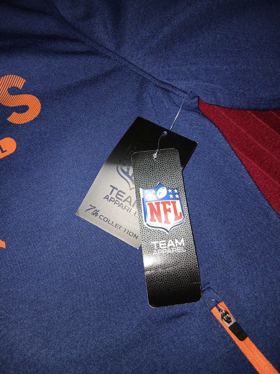 Из Америки, толстовка с капюшоном, бренда Denver Broncos