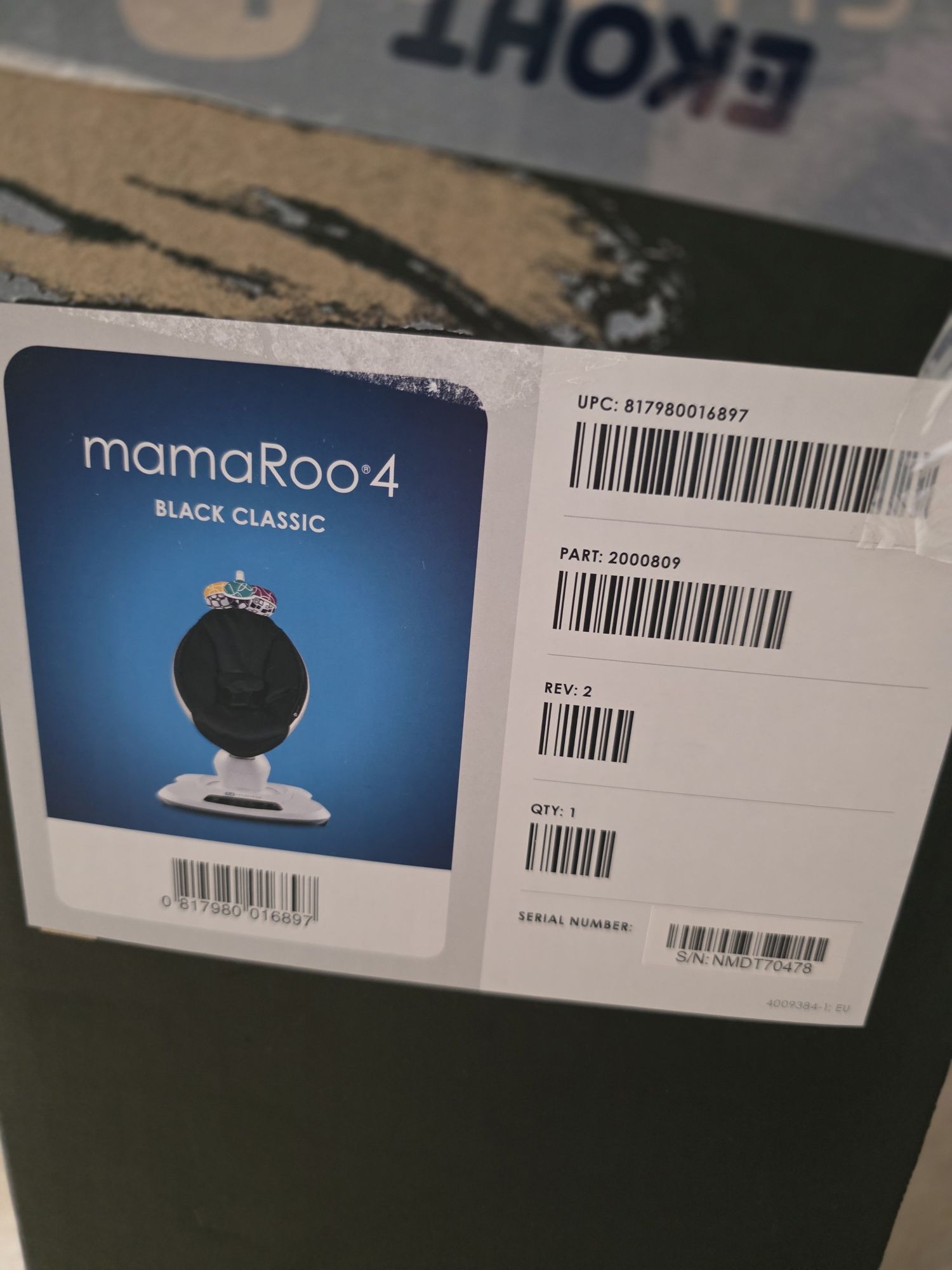 Люлка Mamaroo 4moms