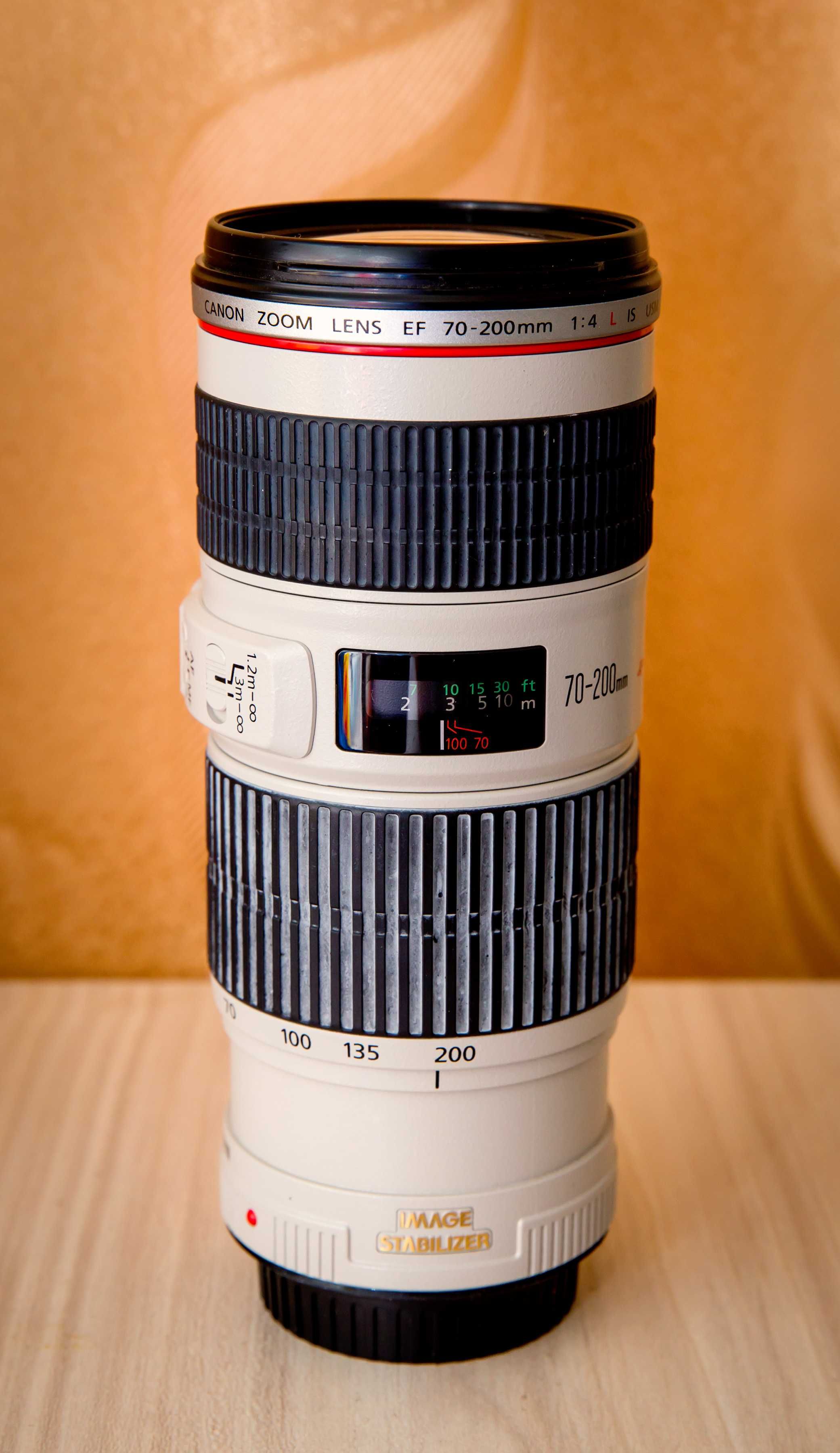 Обектив Canon EF 70-200мм F4/L IS USM